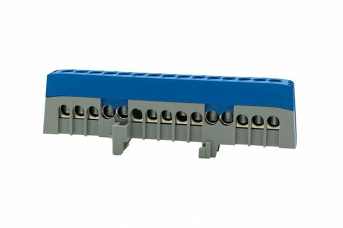Listwa ochronna 15-mod. ZPI 15x16mm2 IP20niebieska F-elektro