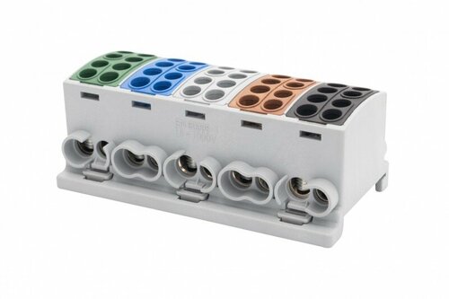 Zacisk HLK 5x100A-2 (1x25,1x16/1x25,1x16)(3L+N+PE) F-elektro