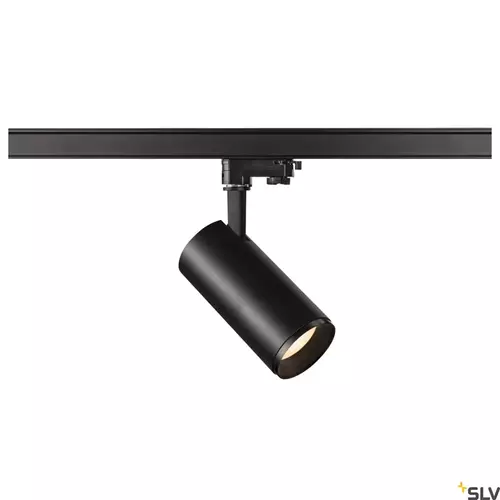 Lampa z systemem 3-fazowym, NUMINOS PHASE M,  czarna/czarna 3000 K 60° 1004180 Spotline