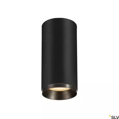 Wewnętrzna oprawa sufitowa natynkowa LED, NUMINOS CL PHASE M, czarna/czarna 3000 K 60° 1004228 Spotline