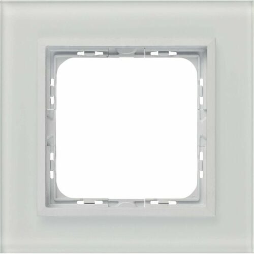 Ramka pojedyncza Białe Szkło Szronione 4mm - R-1RGC/78/00 Sonata Prestige
