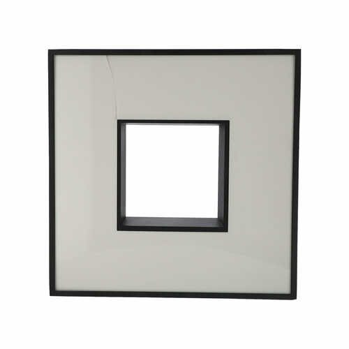 Lampa wisząca ALBERTA S-LIGHT SQUARE biała LED 25,6W 3000K 45x45cm Uszkodzona