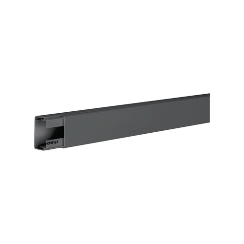 Kanał elektroinstalacyjny PVC 30x45mm czarny 2m tehalit.LF Hager