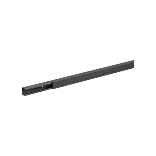 Kanał elektroinstalacyjny PVC 15x15mm czarny 2m tehalit.LF Hager