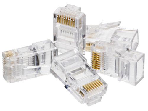 Wtyk RJ45 UTP kat.5e STANDARD (drut+linka) ALANTEC