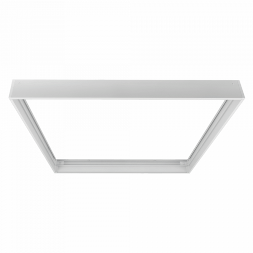 Ramka zatrzaskowa natynkowa do paneli LED 60x60 BACKLIT biała Eco Light