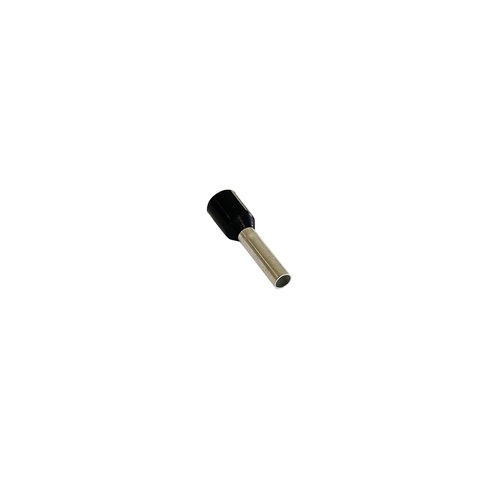 Tulejka izolowana 1,5x8 czarna 00604 (opak. 100 szt.)