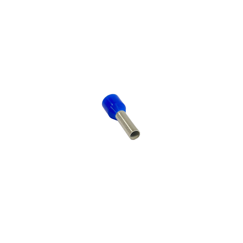 Tulejka izolowana 2,5x8 niebieska 00506 (opak. 100 szt.)