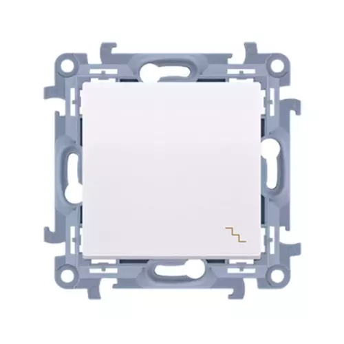 <span class="keyword" >Łącznik</span> schodowy (moduł) 10AX, 250V, szybkozłącza biały Simon 10