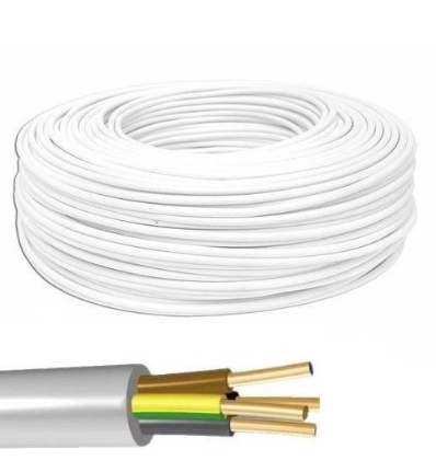 Przewód instalacyjny okrągły YDY 4x1,5 750V Prysmian /KR100m/