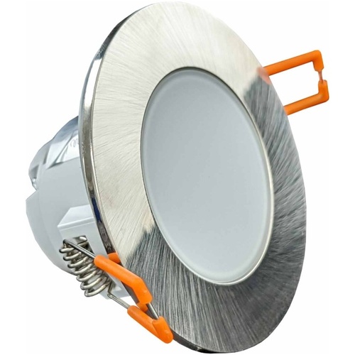 Oprawa wpuszczana hermetyczna LED BONO-R 5W 3000K 450lm IP65 okrągła matowy chrom Greenlux