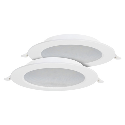 Oprawa LED wpuszczana AURA PRIZMA dwupak 2x12W biała 4200K  | 425.001.012 | HOROZ