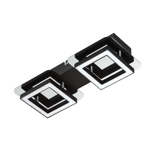 Oprawa sufitowa LIKYA-2 natynkowa 2x5W 600lm 4000K IP20 chrom | HOROZ