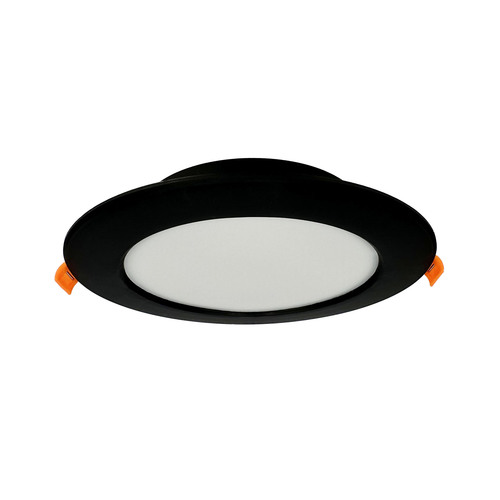 Oprawa podtynkowa downlight LED ALEXIS 12W 1050lm IP20 CCT okrągła czarna | HOROZ