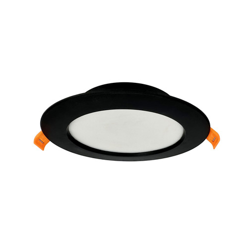 Oprawa podtynkowa downlight LED ALEXIS 9W 780lm IP20 CCT okrągła czarna | HOROZ