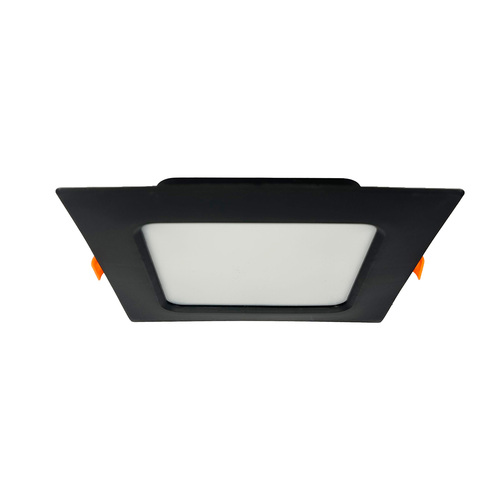 Oprawa podtynkowa downlight LED ALEXIS-SQ 18W 1660lm IP20 CCT kwadratowa czarna | HOROZ