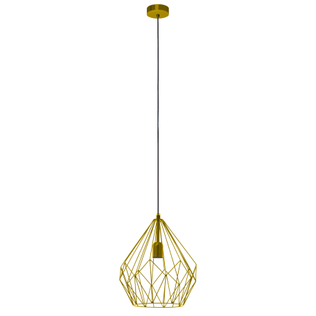 Lampa wisząca CARLTON złoto E27 60W 31cm 49933 EGLO