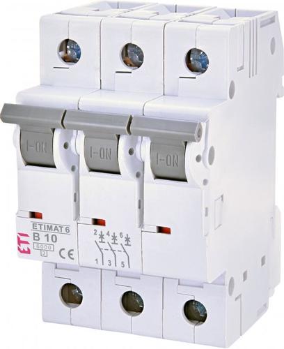 Wyłącznik nadprądowy - ETIMAT 6kA 3p B10 002115514 ETI