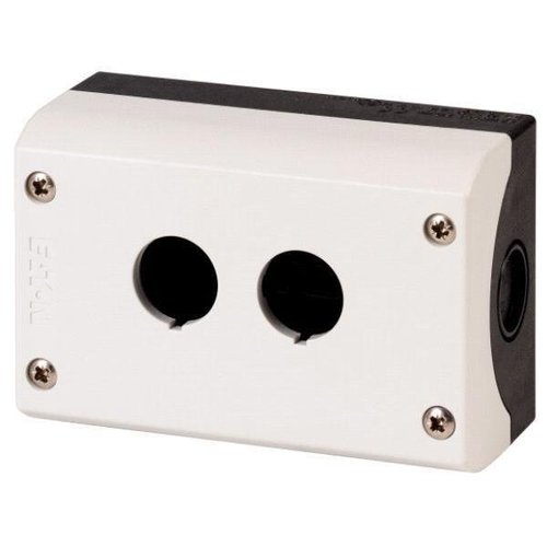 Obudowa kasety 2-otworowa 22mm szara IP67 M22-I2 216537 Eaton