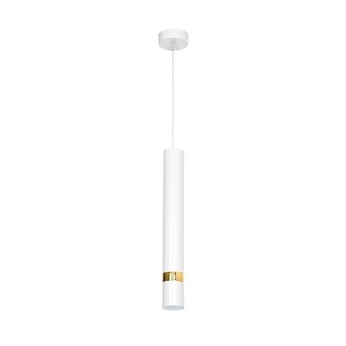 Lampa wisząca biała złota JOKER GU10 Milagro MLP6081