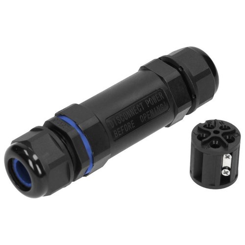 Konektor kablowy prosty M25 IP68, 5x6mm², 450V/30A Orno OR-AE-13604