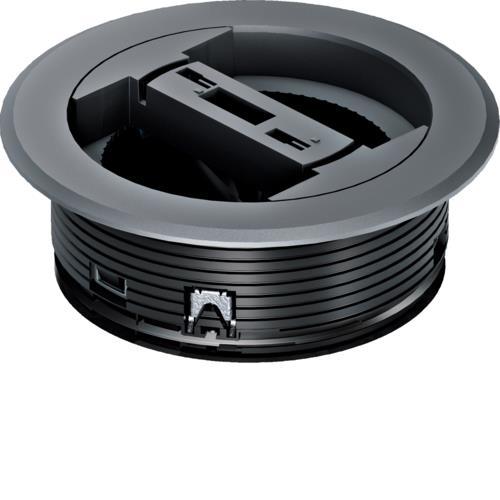 Przepust kablowy pod osłonę okrągłą >32mm tworzywo, stal tehalit.VE-EE Hager LAR02KR7011
