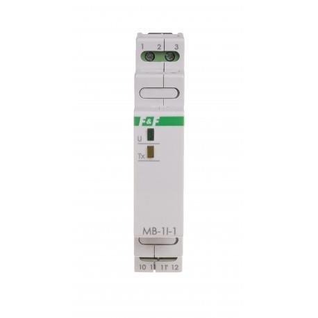 Przetwornik natężenia prądu 1-fazowy 5A AC MB-1I-1 5A F&F