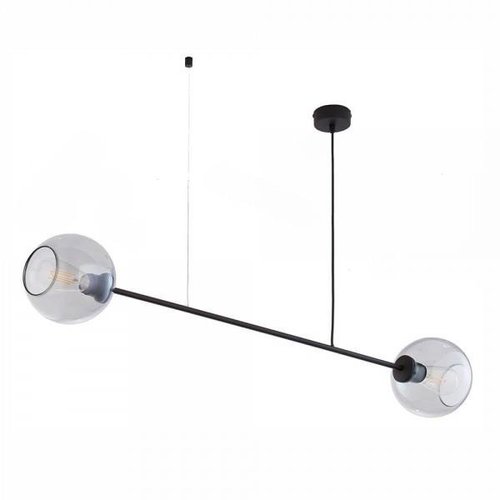 Lampa Wisząca 3338 Helix 2xE27 Czarny TK Lighting