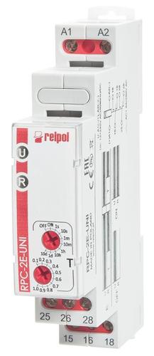 Przekaźnik czasowy – jednofunkcyjny 2P 8A 250V AC 8A 24V DC 863196 Relpol
