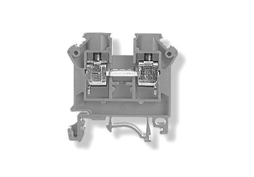Złączka szynowa gwintowa seria Nowa 10 mm² TS 32,35, 1 tor szary ZSG1-10.0Ns Simet