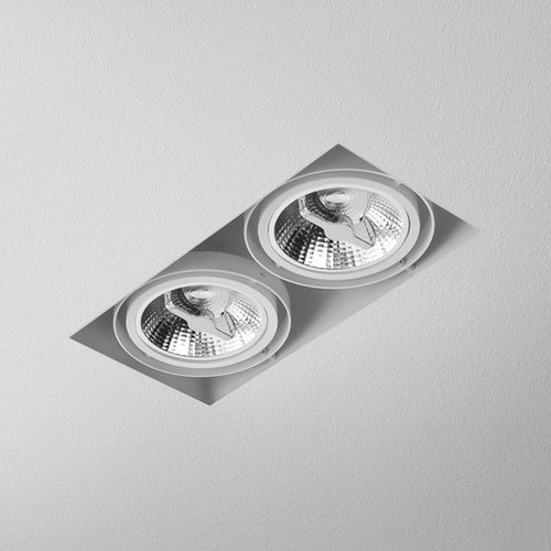 Oprawa wpuszczana SQUARES 111x2 trimless 230V 2xGU10 ES111 Aqform