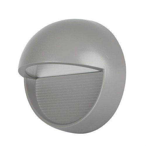 Oprawa schodowa LED natynkowa 3W IP65 okrągły szary 4000K Step Light-Round IP65 VT-1182-G 1407 V-TAC