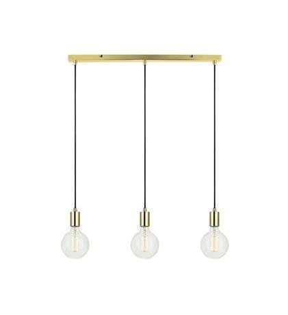 Lampa wisząca SKY 3L E27 Prosta Złota 106335 Markslojd
