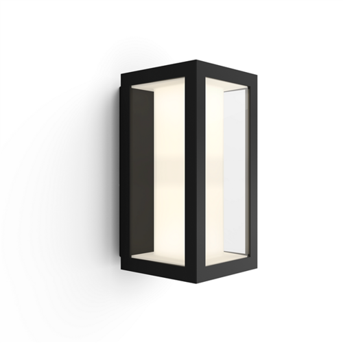 Philips Hue mały kinkiet zewnętrzny czarny Impress 8W White and color ambiance 1742930P7