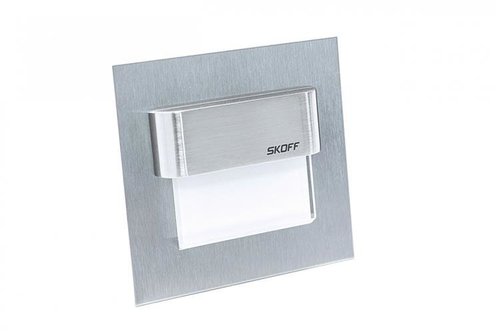 Oprawa LED Tango 10V DC stal szczotkowana 6500K Skoff ML-TAN-K-W-1-PL-00-01