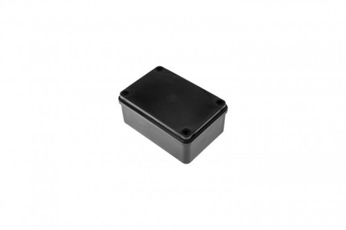 Puszka hermetyczna natynkowa 120x80x50 IP65 czarna S‐BOX 216C Pawbol