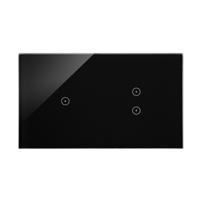 Panel dotykowy 2 moduły 1 pole dotykowe 2 pola dotykowe pionowe zastygła lawa DSTR213/73 Simon 54 Touch