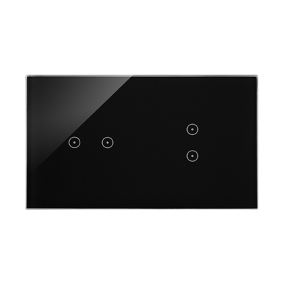 Panel dotykowy 2 moduły 2 pola dotykowe poziome 2 pola dotykowe pionowe zastygła lawa DSTR223/73 Simon 54 Touch