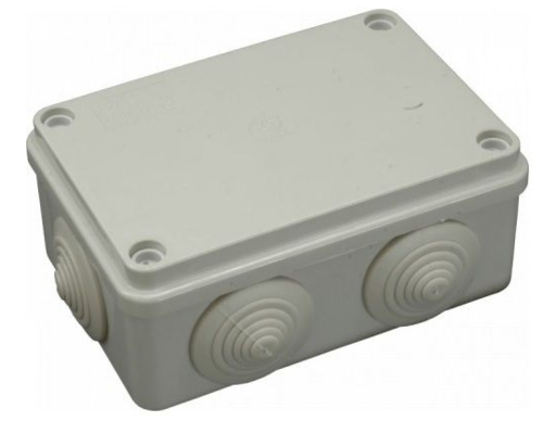 Puszka hermetyczna S-Box 206 z dławikami 120x80x50 IP55 Pawbol