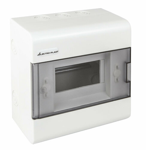 Rozdzielnica natynkowa 1x6 SRn-6 (N+PE) 1.1 Elektro-Plast