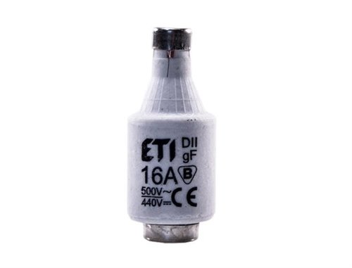 Wkładka topikowa, bezpiecznik 16A BiWts, DII, gF - AC500V/DC440V ETI Polam