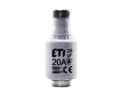Wkładka topikowa, bezpiecznik 20A BiWts, DII, gF - AC500V/DC440V ETI Polam