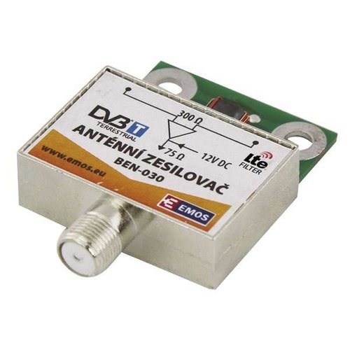 Wzmacniacz antenowy 30dB VHF/UHF EMOS J5803
