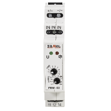 Przekaźnik bistabilny z wył. czasowym 24V AC/DC, PBM-03/24V, exta Zamel