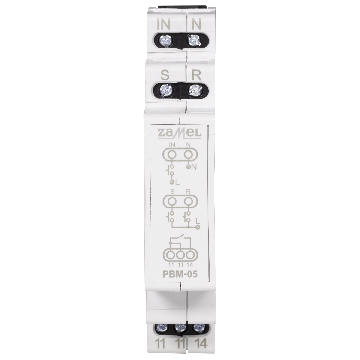 Przekaźnik bistabilny beznapięciowy 230V AC, PBM-05, exta Zamel