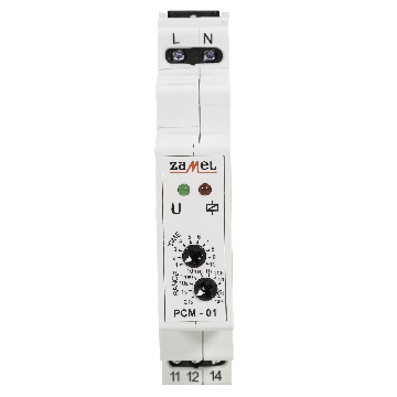 Przekaźnik czasowy 230V AC, PCM-01, exta Zamel