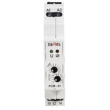 Przekaźnik czasowy 12-240V AC/DC, PCM-01/U, exta Zamel