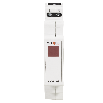 Wskaźnik zasilania 230V LED czerwona, LKM-03-10, exta Zamel