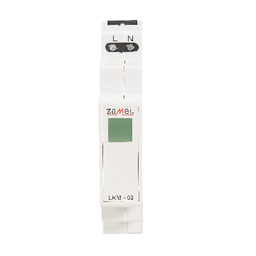 Wskaźnik zasilania 230V LED zielona, LKM-03-20, exta Zamel