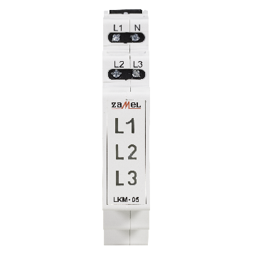 Wskaźnik zasilania 230V/400V LED żółta/zielona/czerwona TN, LKM-05-40, exta Zamel